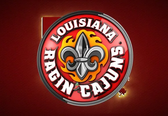 Louisiana Ragin' Cajuns, logo animé